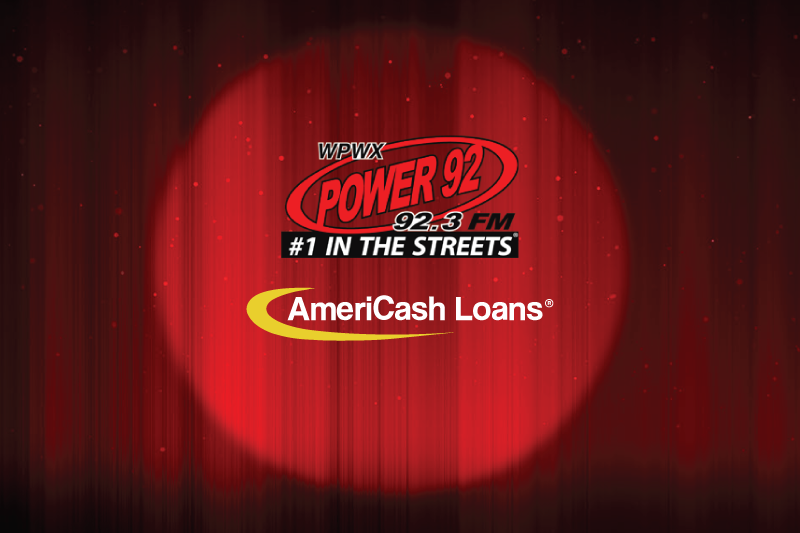 Win Tickets to Comedy Laugh Fest Plus $100 With Power 92 and AmeriCash Loans